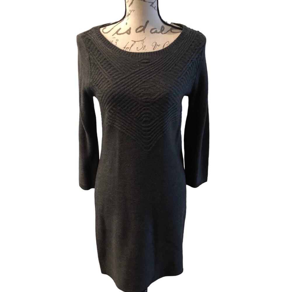 Mossimo Long Sleee Knit Sweater Dress Size Small Fall Winter Cozy Target